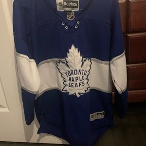 Youth Reebok Blue and White NHL Jersey